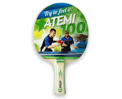 Ракетка для настільного тенісу Atemi 100 (C -конічна)